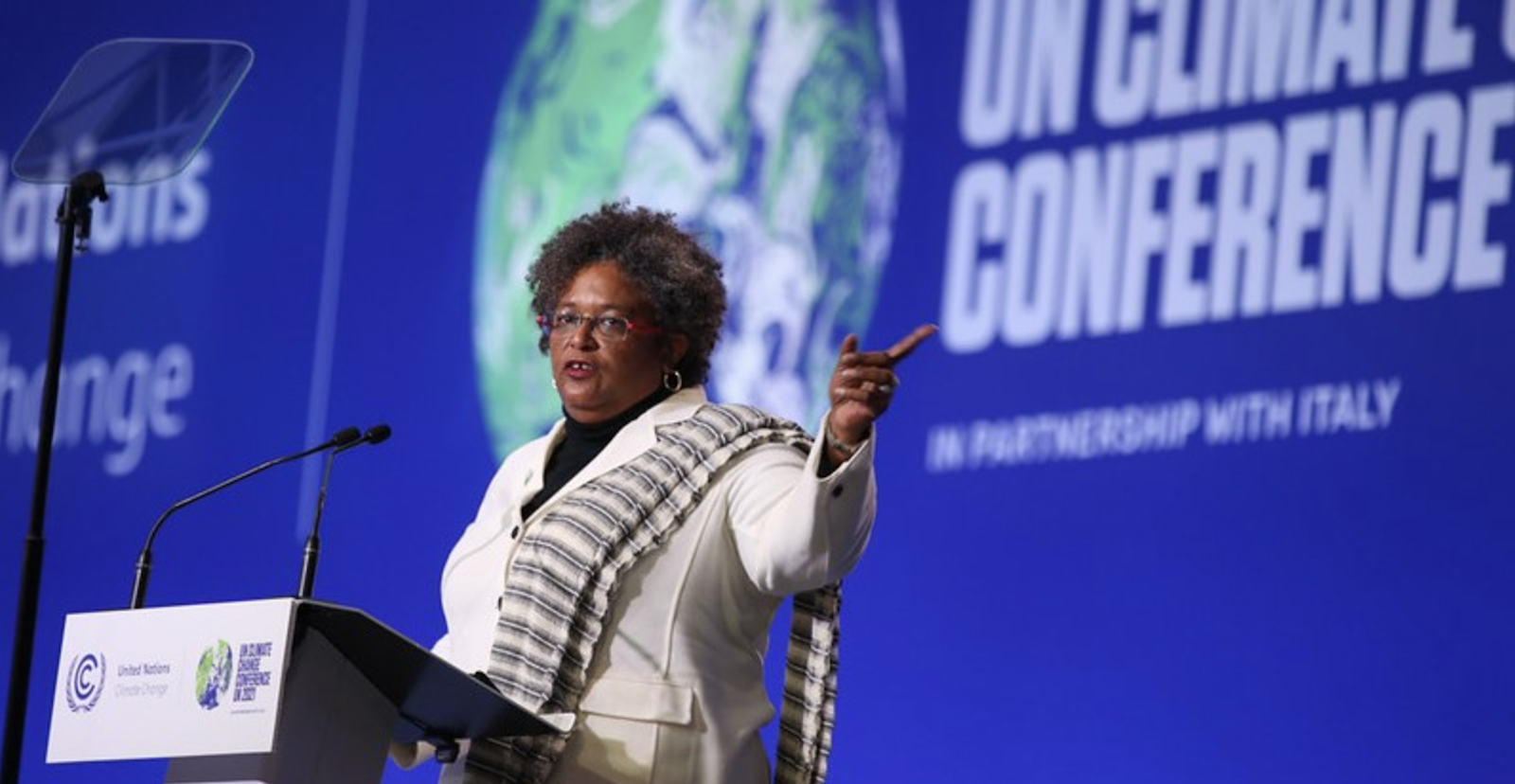 Prime Minister Mia Mottley Featured on The Independent Climate 100 List 2024 for Environmental Leadership